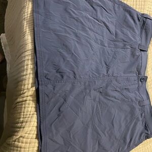 Bass Pro Shops Blue Mini Skirt 14 with attached shorts